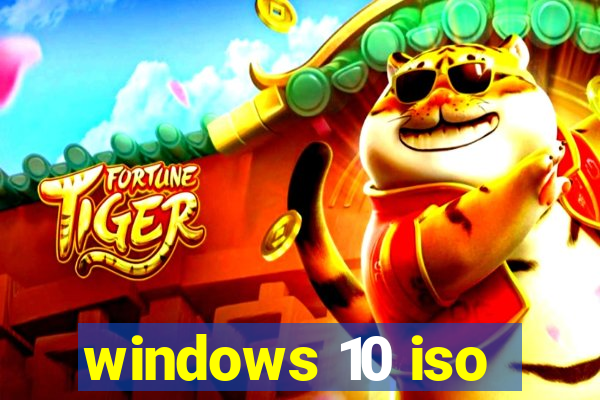 windows 10 iso