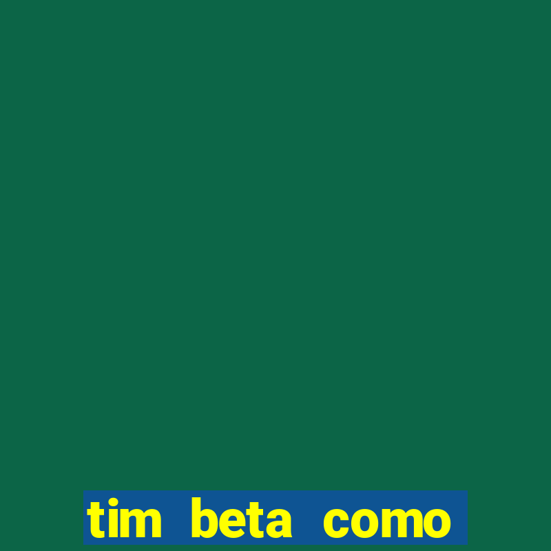 tim beta como renovar o pacote